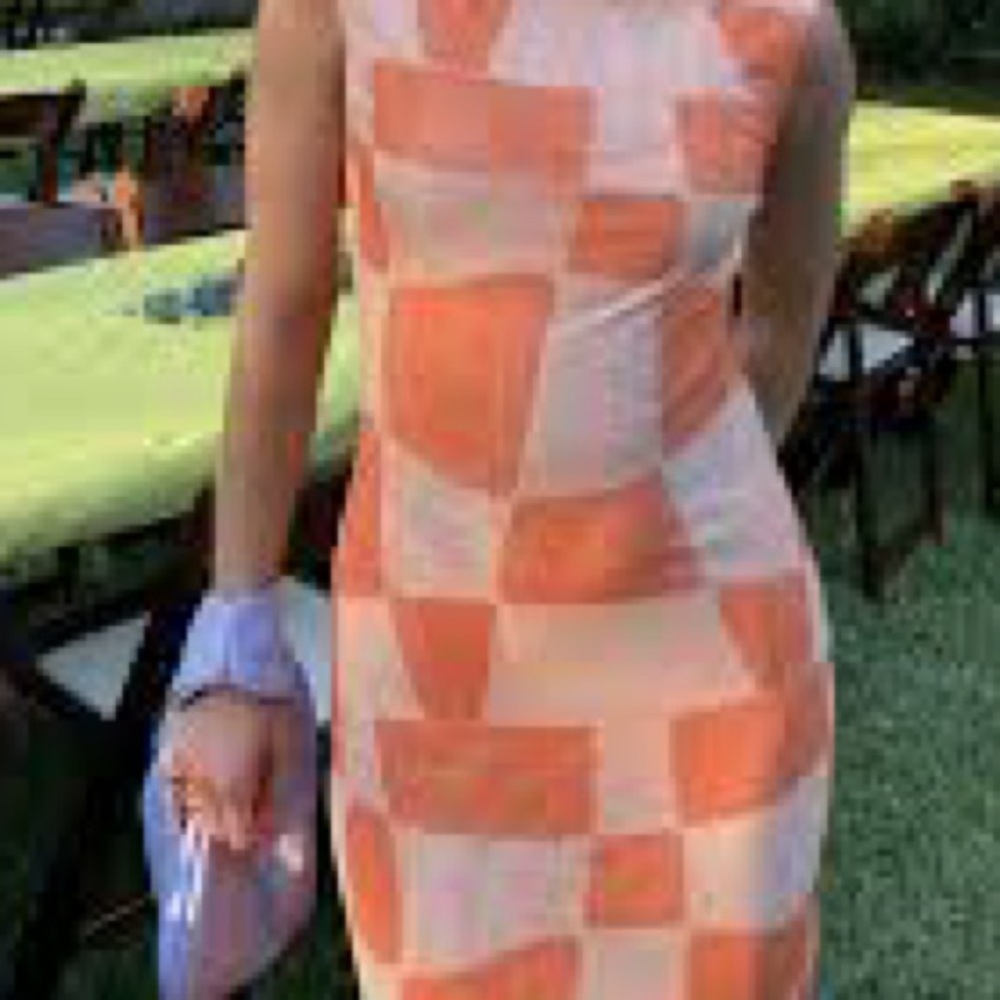 Find Me Now Kai dress Orange - Picture 6 of 6